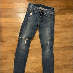 MOTHER Denim Straight Leg - sz 24